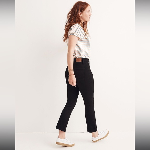 Madewell Cali-Demi Bootcup Jean Black size 29Tall - Picture 2 of 13